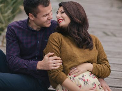 Jesienna sesja ciążowa, Warszawa